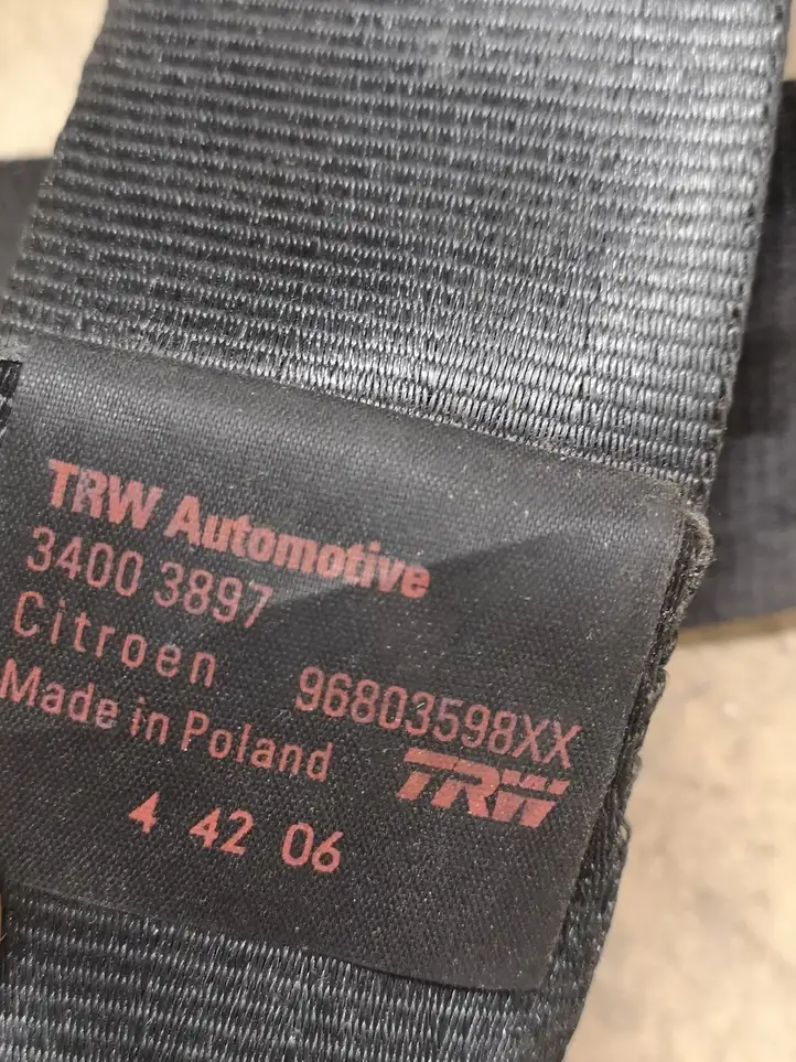 Citroen C3 (2002 - 2009) 33040326 Передний ремень безопасности — фото 4