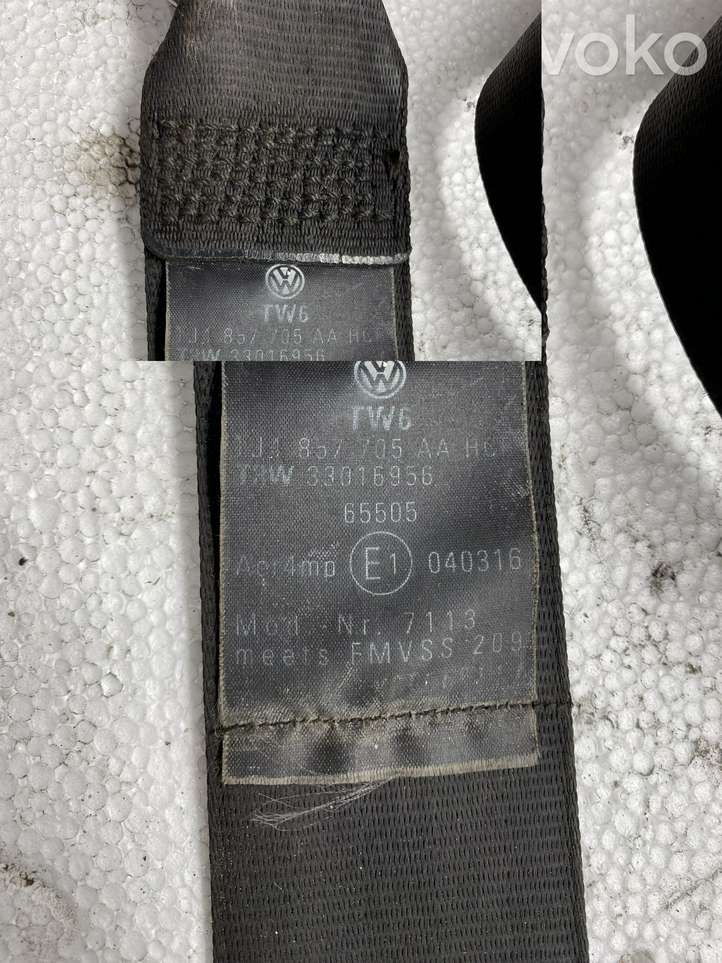 Volkswagen Golf IV (1998 - 2005)  1J4857705 Передний ремень безопасности