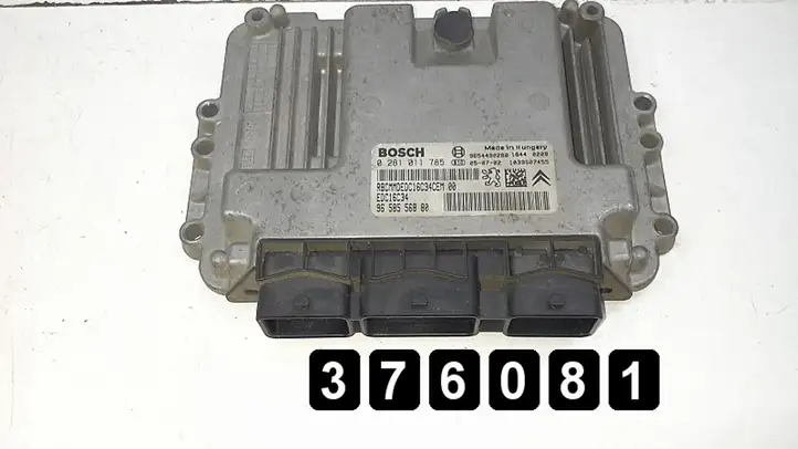 Citroen C3 (2002 - 2009) 1400hdi96585568800281011785 Блок управления двигателем (ЭБУ) — фото 1