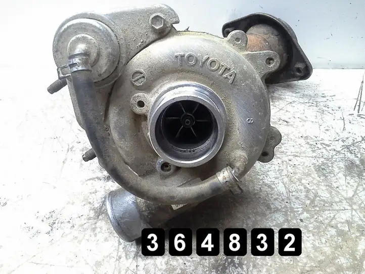 Toyota Hilux (AN10, AN20, AN30) (2004 - 2008) 2500 D4D 17201-30140 Турбина — фото 7