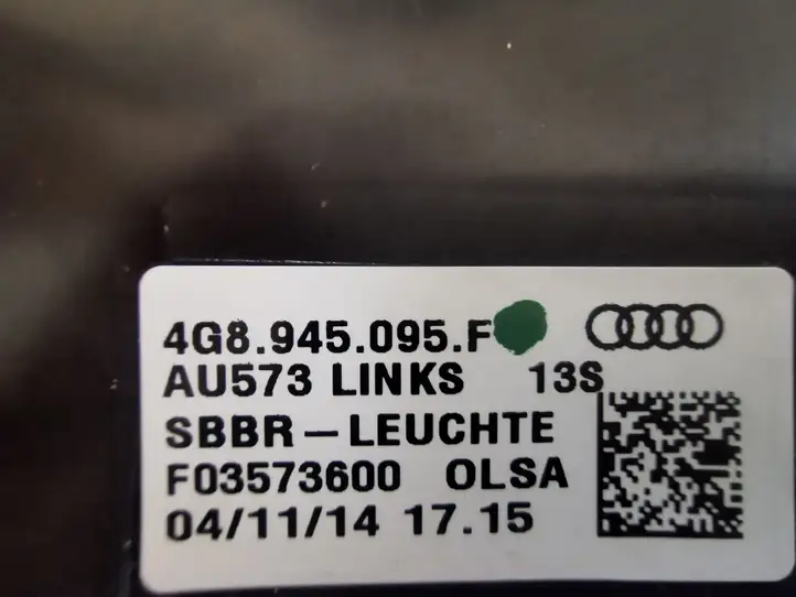 Audi A7 S7 4G (2014 - 2018) 4G8945095F Задний фонарь в кузове — фото 6