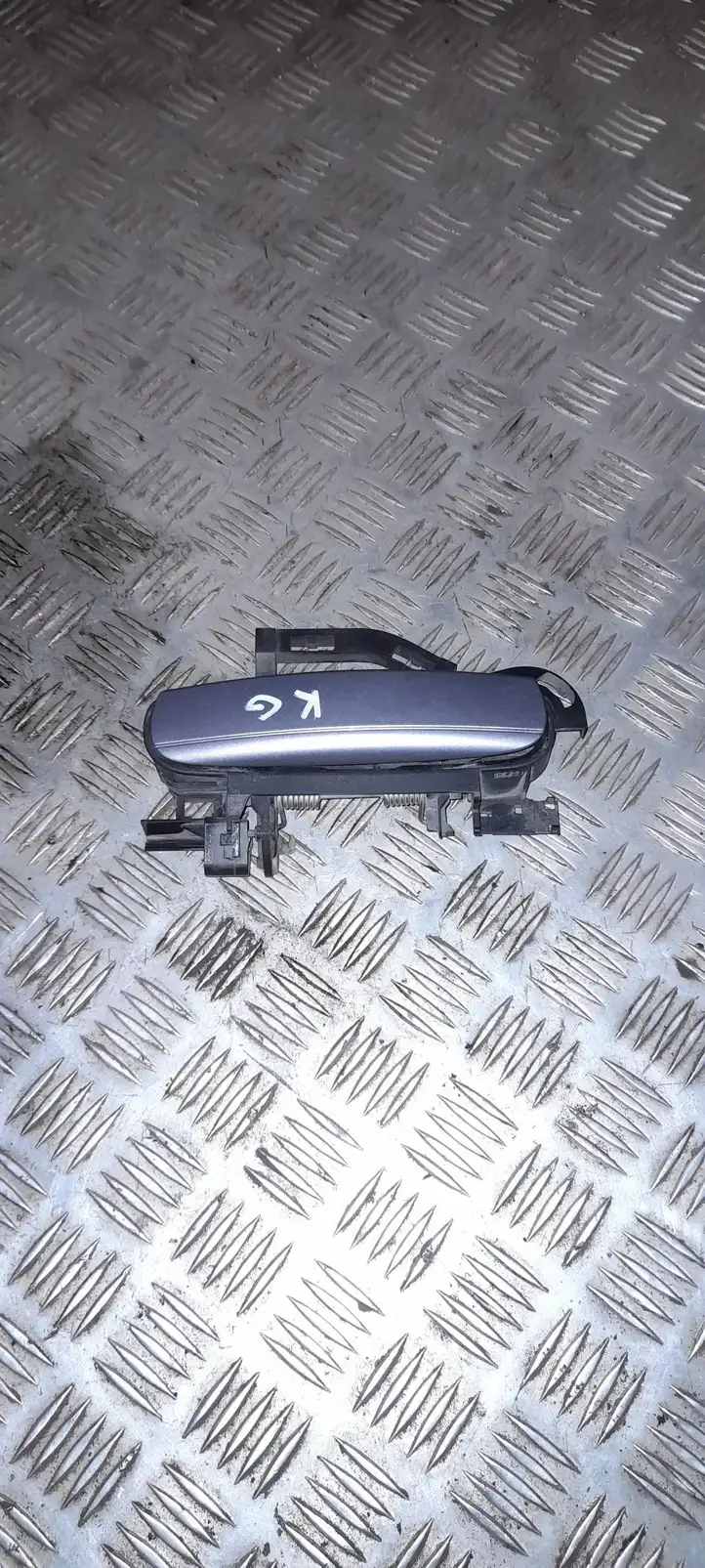 Audi A6 S6 C6 4F (2004 - 2008) 4F0837885 Наружная ручка задней двери — фото 1