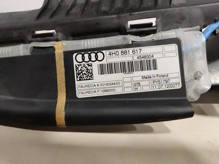 Audi A8 S8 D4 4H (2010 - 2014) 4H0881617 Другое сиденье (сиденья) — фото 5