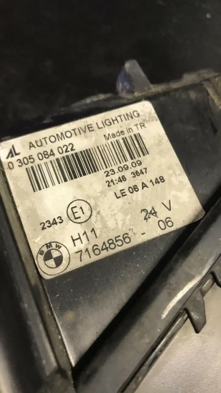 BMW 1 E82 E88 (2007 - 2014) 7164856 Передняя противотуманная фара — фото 4