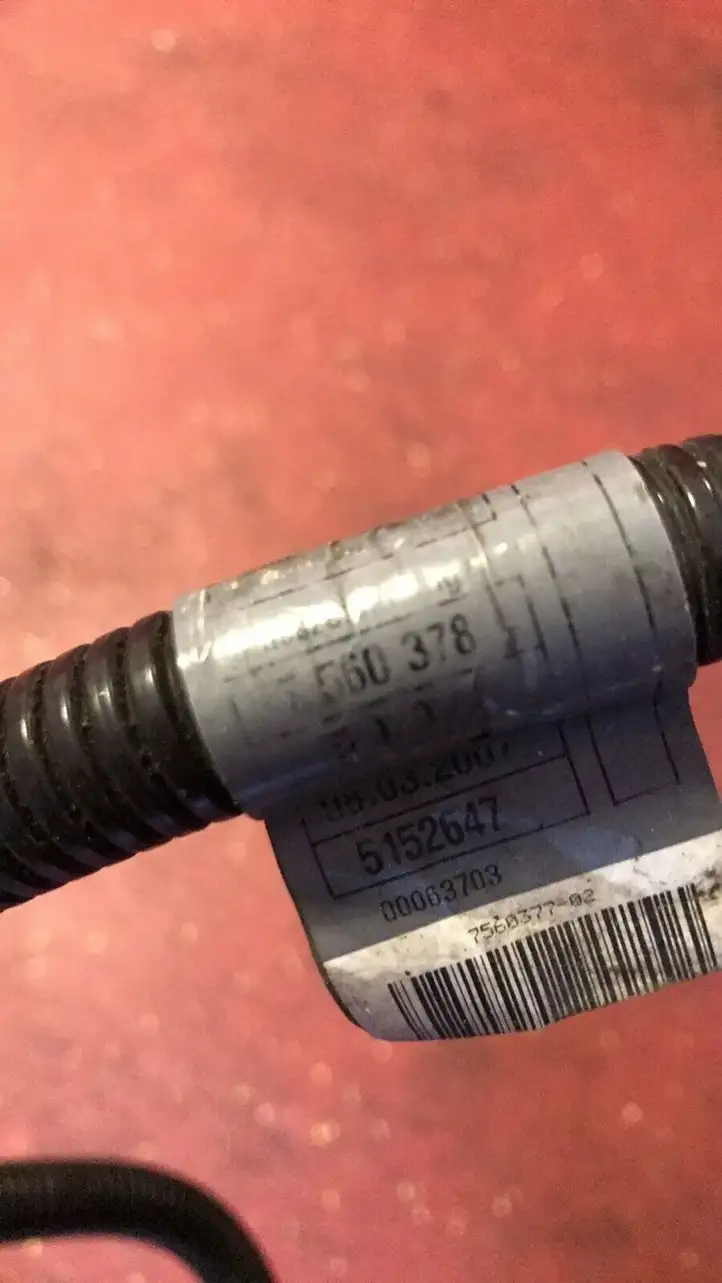 BMW 3 E92 E93 (2005 - 2014) 7560378 Проводка стартера — фото 2