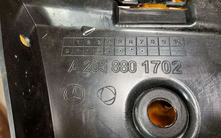 Mercedes-Benz C W205 (2014 - 2021)  A2058801702  Держатель заднего бампера (кронштейн)