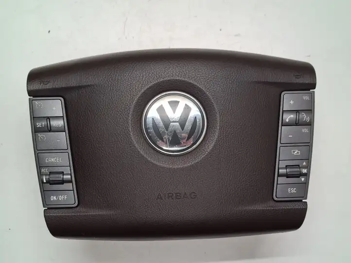 Volkswagen Phaeton (2002 - 2008) 3D0880201BF Подушка безопасности руля — фото 1