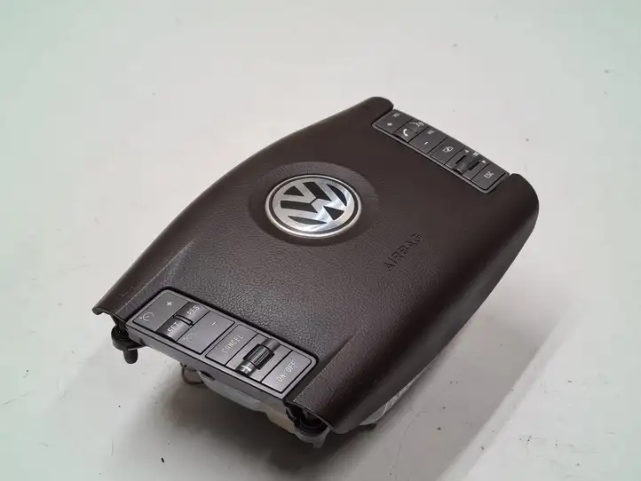 Volkswagen Phaeton (2002 - 2008) 3D0880201BF Подушка безопасности руля — фото 4