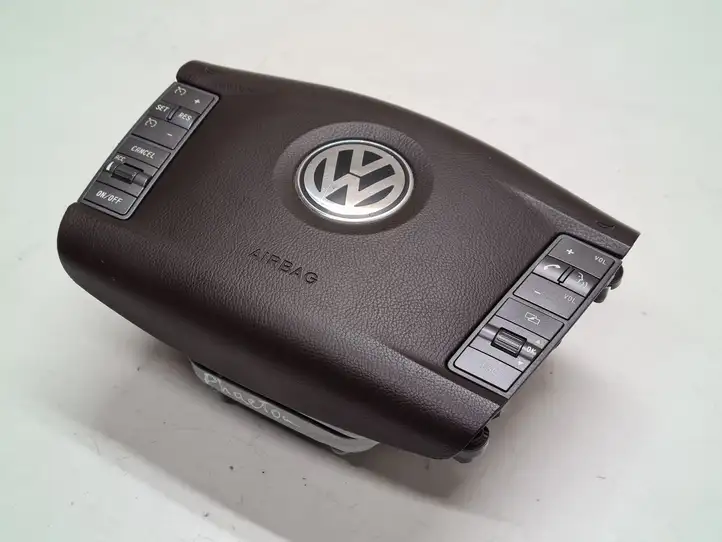 Volkswagen Phaeton (2002 - 2008) 3D0880201BF Подушка безопасности руля — фото 5