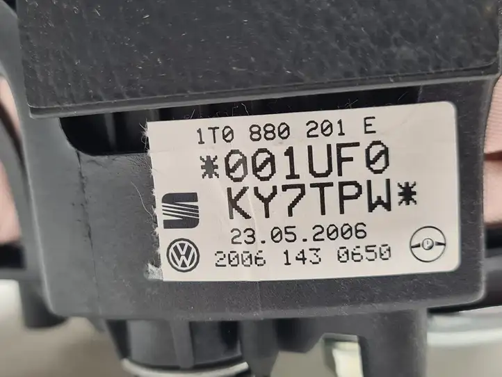 Volkswagen PASSAT B6 (2005 - 2010) 1T0880201E Подушка безопасности руля — фото 7