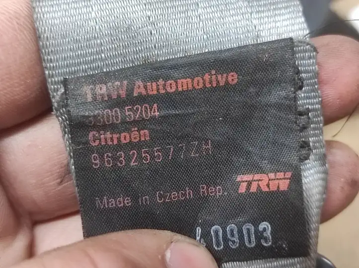 Citroen C5 (2001 - 2004) 33005204 Задний ремень безопасности — фото 5