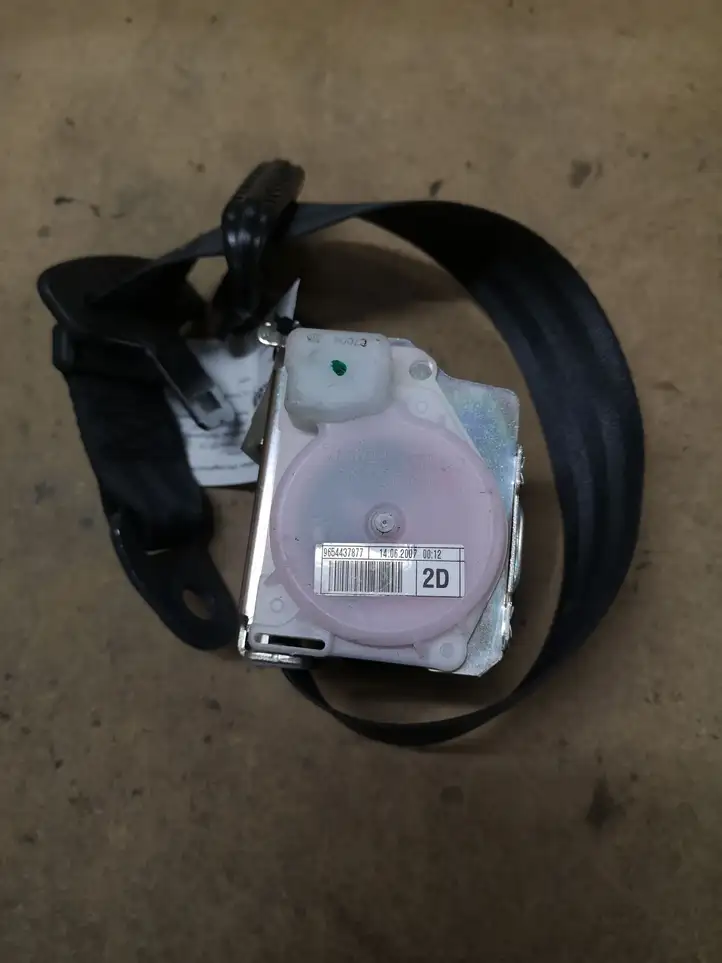 Citroen C4 I Picasso (2006 - 2013) 9654437877 Задний ремень безопасности — фото 1