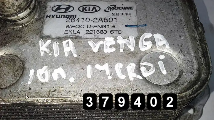 Kia Venga (2010 - 2014) 1400crdi 26410-2a501 Кронштейн масляного фильтра — фото 3