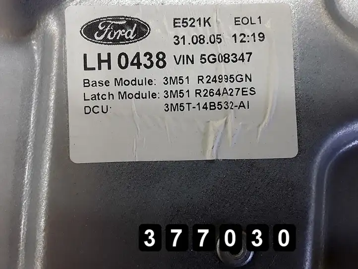 Ford Focus C-MAX (2003 - 2010) 3m51r24995gn Электростеклоподъемник передний (комплект) — фото 4