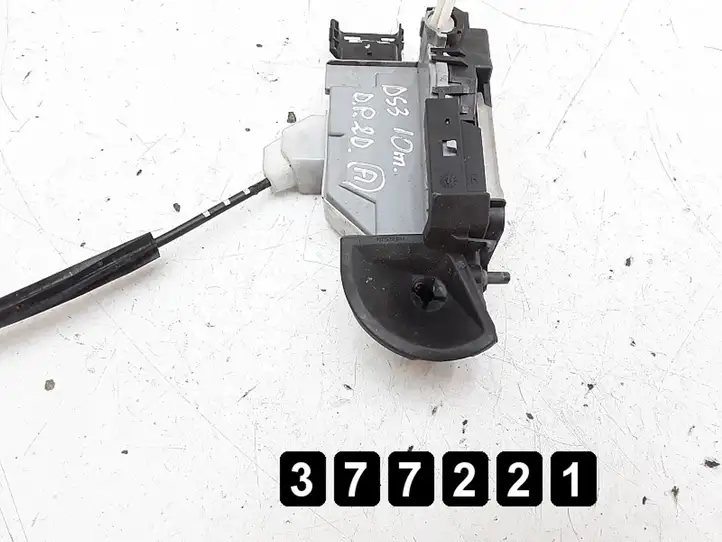 Citroen DS3 (2010 - 2016) 2duru732313A04094 Замок ручки двери — фото 5