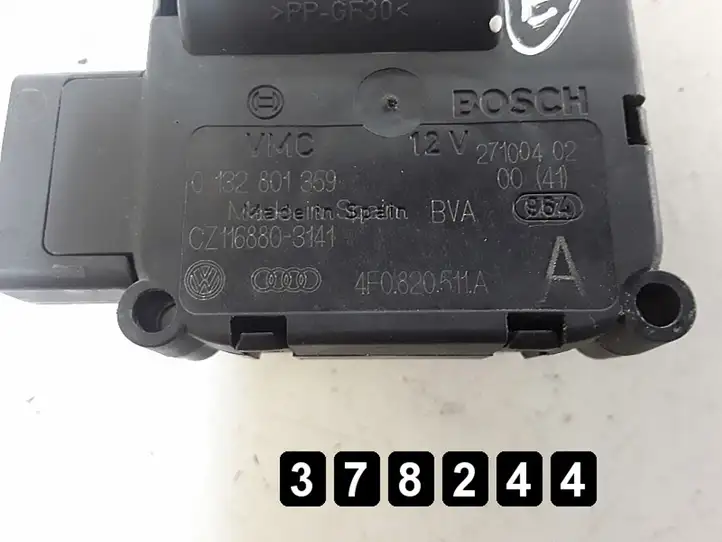 Audi A6 S6 C6 4F (2004 - 2008) 4f0820511a Двигатель задвижки потока воздуха — фото 4
