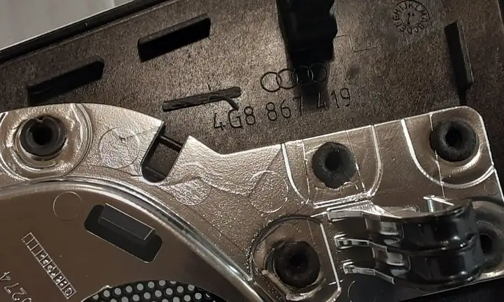 Audi A7 S7 4G (2010 - 2014) 4G8867419 Прочая отделка задней двери — фото 3