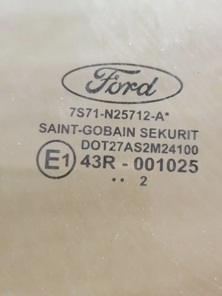 Ford Mondeo MK IV (2007 - 2014) 7S71N25712A Стекло задней двери — фото 1
