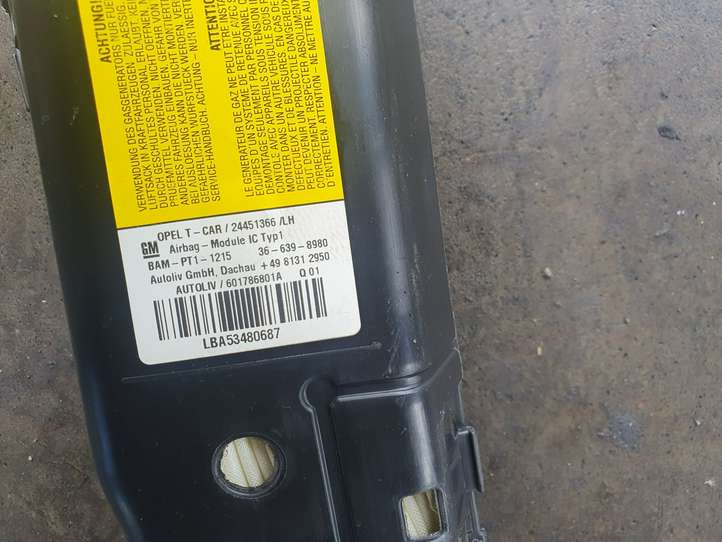 Opel Zafira (2003 - 2006)  601921401LH Звукоизоляция крыши