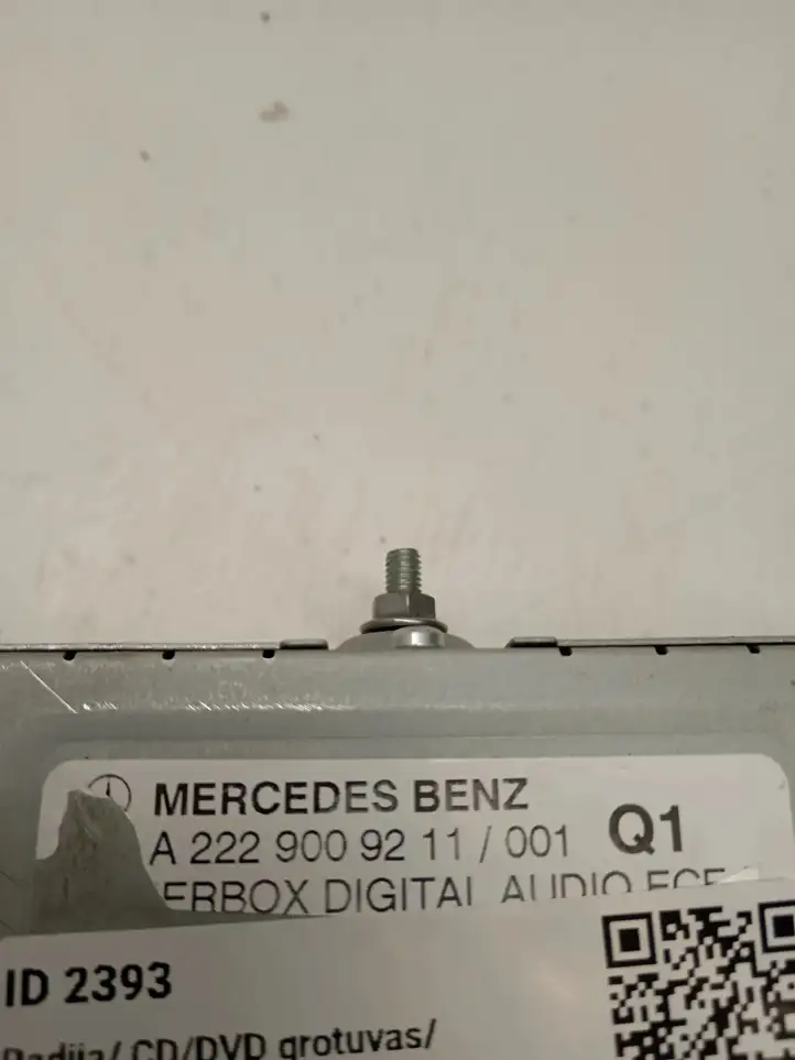 Mercedes-Benz C AMG W205 (2014 - ) A2229027009 Магнитола / мультимедийная система — фото 3