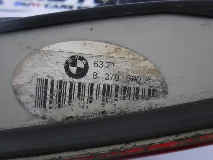 BMW 7 E65 E66 (2001 - 2008) 8379690 Задний фонарь в крышке багажника — фото 2