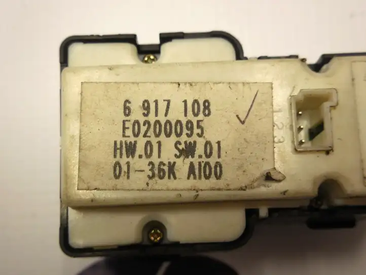 BMW 7 E65 E66 (2001 - 2008) 6917108 Кнопка стеклоподъемников — фото 2