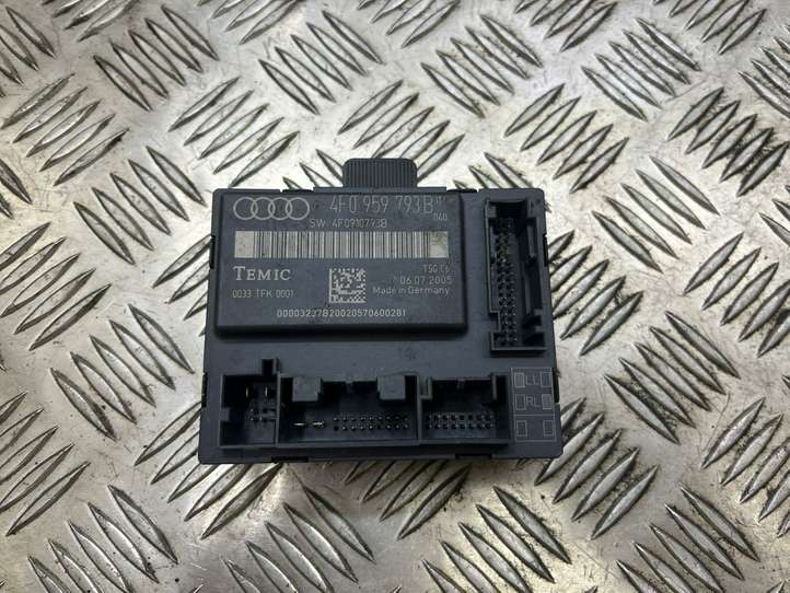 Audi A6 (2004 - 2008)  4F0959793B Блок управления дверью
