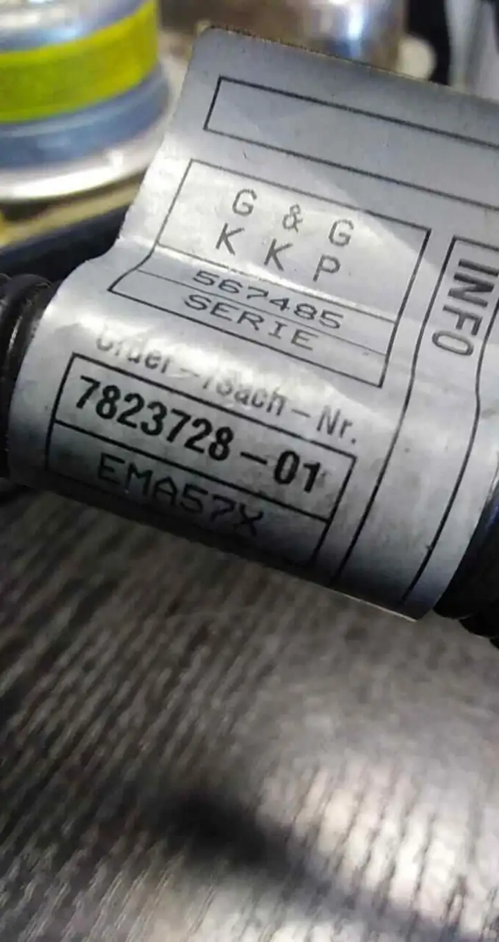 BMW 1 E81 E87 (2004 - 2011) 7823727 Проводка стартера — фото 3