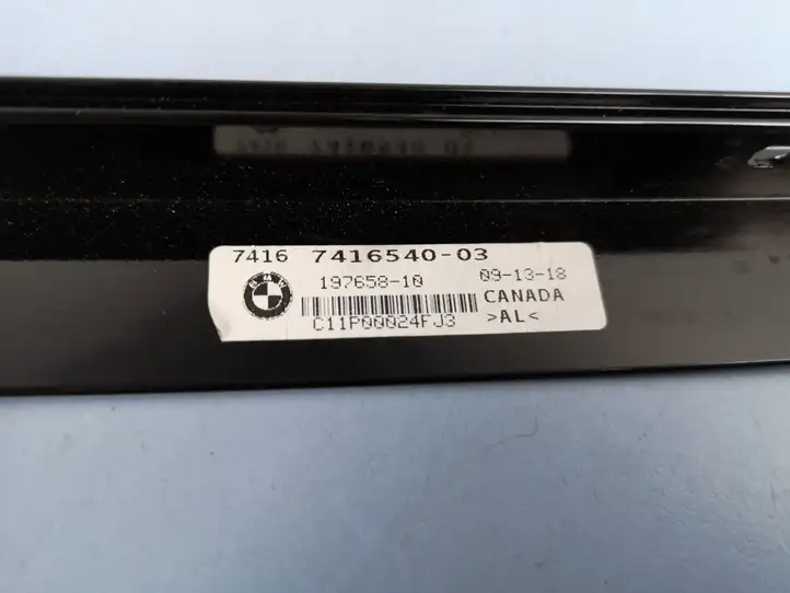 BMW X4 G02 (2018 - ) 74167416540 Рамка дверного стекла задней двери — фото 3
