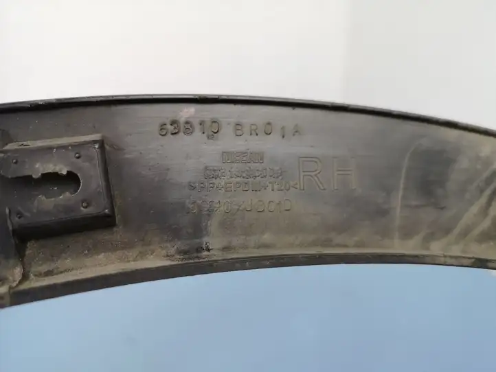 Nissan Qashqai (2010 - 2013) 63810BR01A Накладка колесной арки — фото 7