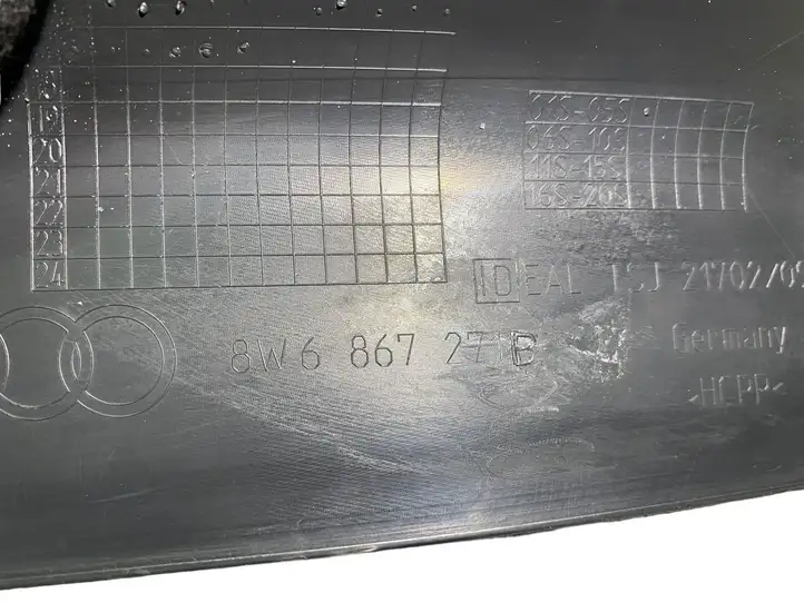 Audi S5 F5 (2016 - ) 8W6867271B Нижняя обшивка стойки B — фото 2