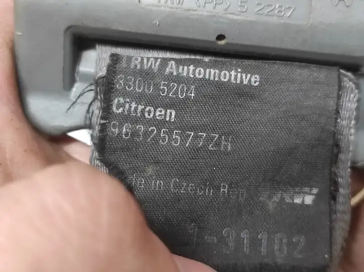 Citroen C5 (2001 - 2004) 33005204 Задний ремень безопасности — фото 4