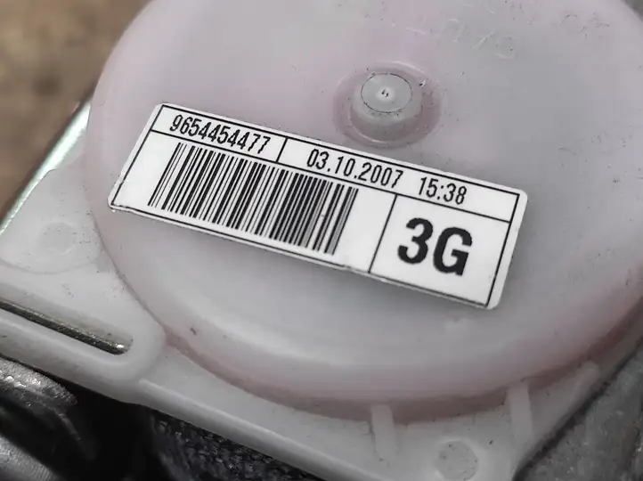 Citroen C4 I Picasso (2006 - 2013) 9654454477 Ремень безопасности 3-го ряда — фото 3