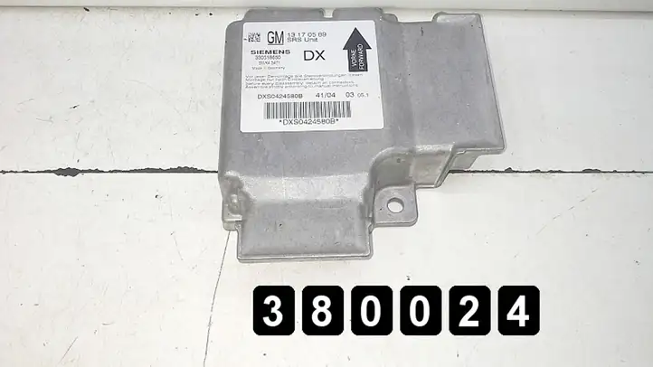 Opel Vectra C (2002 - 2005) 1900cdti13170589330518650 Блок управления двигателем (ЭБУ) — фото 1