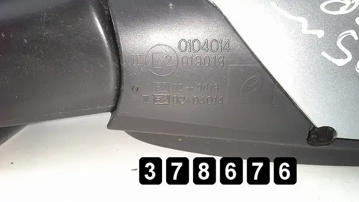 Citroen C5 (2004 - 2008) e20104014 Боковое зеркало с электроприводом — фото 8