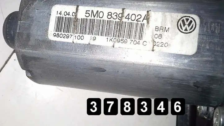 Volkswagen Golf Plus (2004 - 2008) 9934251001k0959704auk Электростеклоподъемник передний (комплект) — фото 7