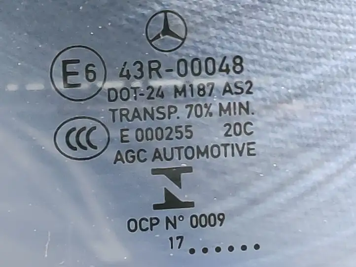 Mercedes-Benz CLA C117,X117,W117 (2013 - 2019) A1176700112 Заднее боковое стекло — фото 4