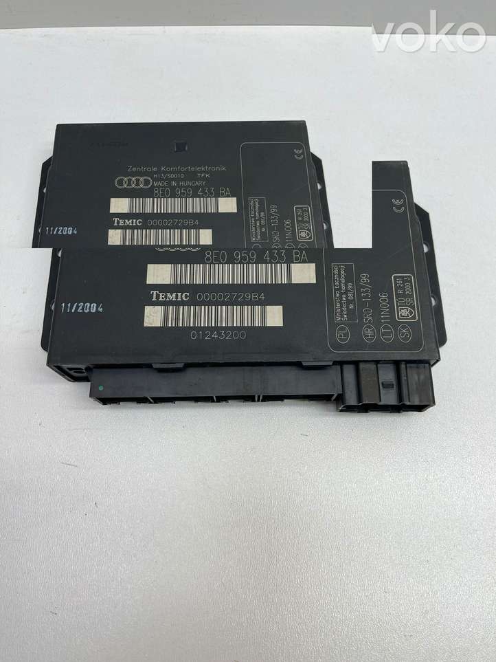Audi A4 (2000 - 2006)  8E0959433BA Mодуль kомфортa