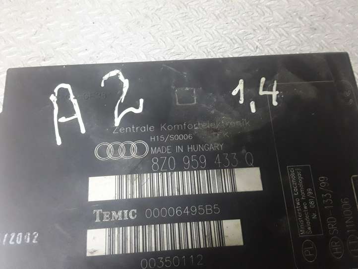Audi A2 (1999 - 2007)  8Z0959433Q Mодуль kомфортa