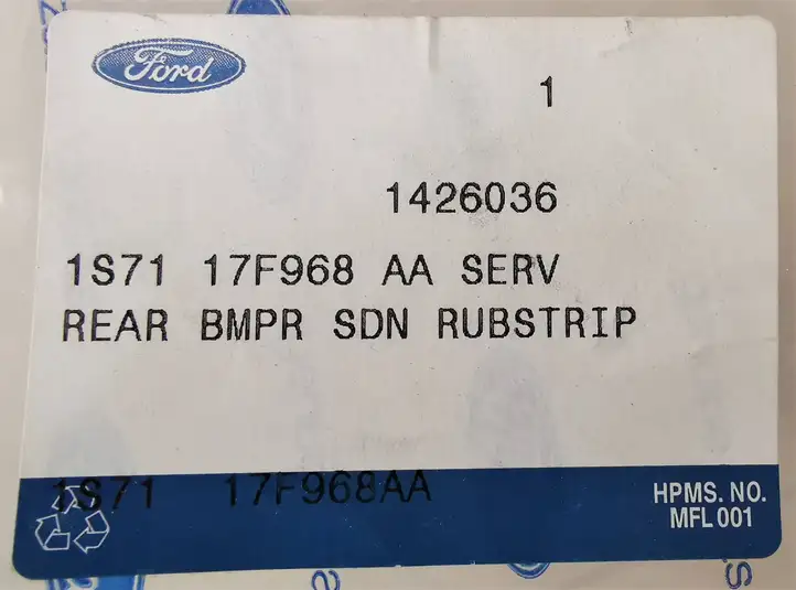 Ford Mondeo Mk III (2000 - 2007) 1426036 Нижняя часть заднего бампера — фото 4