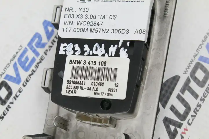 BMW X3 E83 (2003 - 2010) 3415108 Включатель фонарей — фото 2