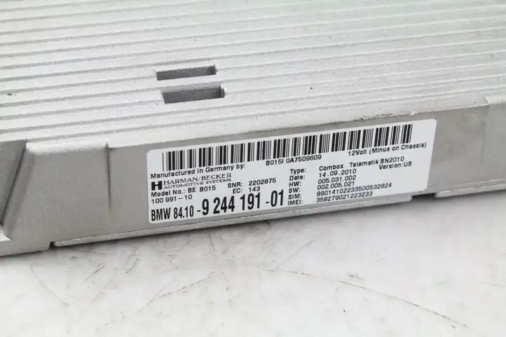 BMW X3 F25 (2010 - 2017) 9244191 Bluetooth модуль — фото 2