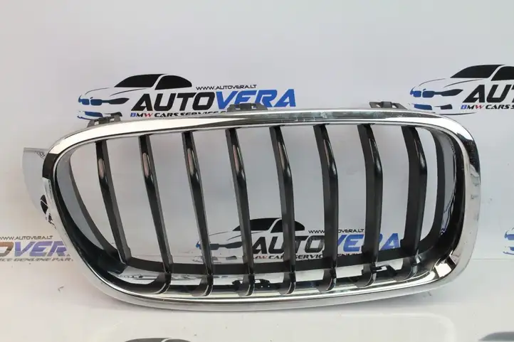 BMW 3 F30 F35 F31 (2012 - 2018) Верхняя решетка радиатора — фото 1