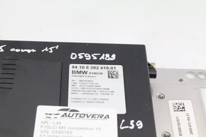 BMW X3 F25 (2010 - 2017) 9382419 Bluetooth модуль — фото 2