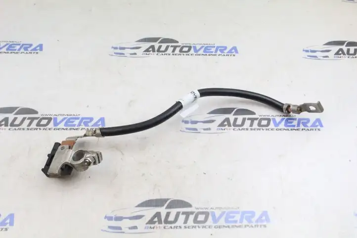 BMW 3 F30 F35 F31 (2012 - 2018) 7631109 Минусовой провод аккумулятора — фото 1