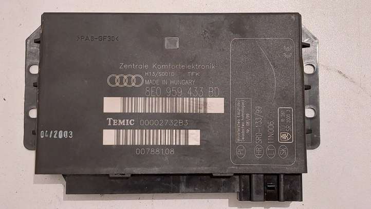 Audi A4 (2000 - 2006)  8E0959433BD Mодуль kомфортa