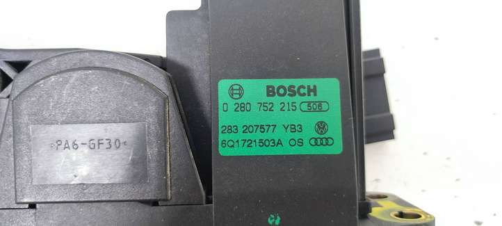 Volkswagen Polo (2001 - 2005)  6Q1721503A Педаль акселератора