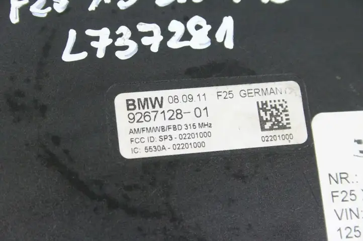 BMW X3 F25 (2010 - 2017) 9267128 Усилитель звука — фото 2