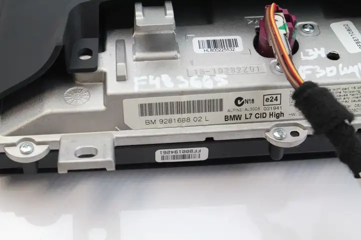 BMW 3 F30 F35 F31 (2012 - 2018) 9311040 Комплект аудиосистемы — фото 6