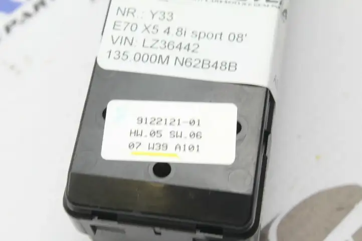 BMW X5 E70 (2006 - 2013) 9122121 Кнопка стеклоподъемников — фото 4